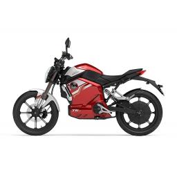Super Soco TSx Electric Motorcycle Red Left