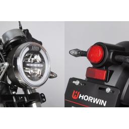 Horwin CR6 Electric Motorcycle Detail View