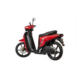 Askoll NGS3 Electric Moped Red Rear Left