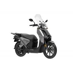 Super Soco CPx Electric Moped Silver Front Right