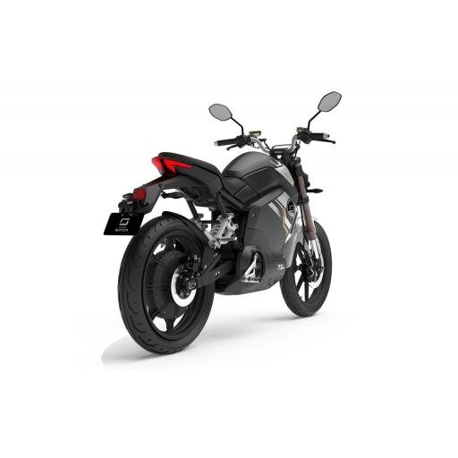 Super Soco TSx Electric Motorcycle Black Rear Right
