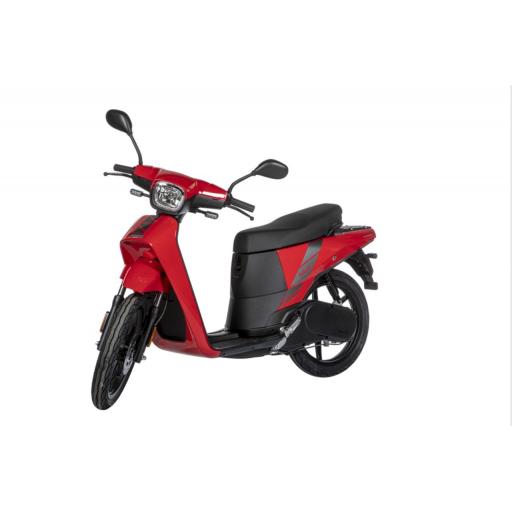Askoll NGS2 Electric Moped Red Front Left