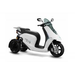 ECCity Model 3 Electric Motorcycle White Front RHS.jpg