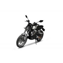 Super Soco TSx Electric MotorCycle Black Front Left