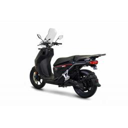 Super Soco CPX Electric Moped Black Rear Left