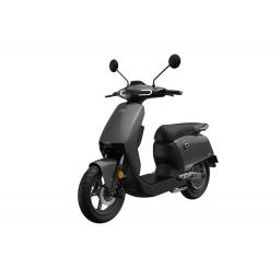 Super Soco CUx Electric Moped Grey Front Left