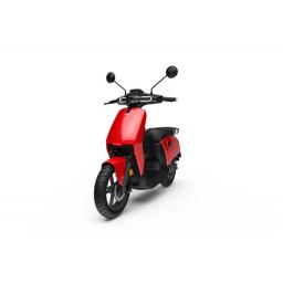 Super Soco CUx Electric Moped Red Front Left