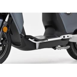 Super Soco CUx Electric Moped Extension Feet Details Left View