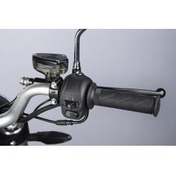 Horwin CR6 Electric Motorcycle Detail RIght Handlebar