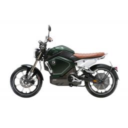 Super Soco TC Electric Motorcycle Green Left