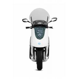 ECCity Model 3 Electric Motorcycle White Front.jpg