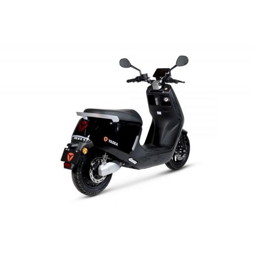 Yadea G5 Electric Moped Black Rear Right