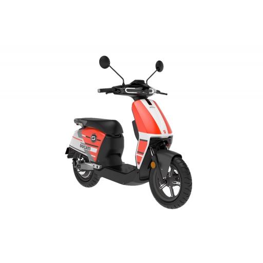 Super Soco CUx Ducati Edition Electric Moped Front Right