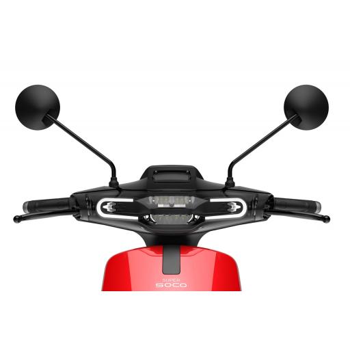 Super Soco CUx Electric Moped Front Detail