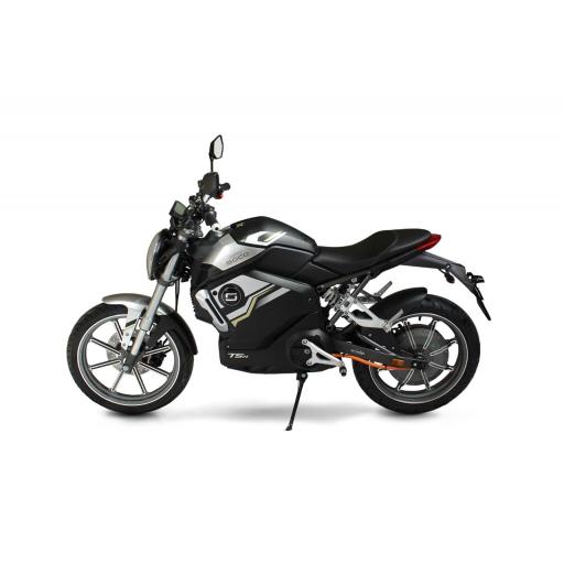 Super Soco TSx Electric MotorCycle Black Left Side 2