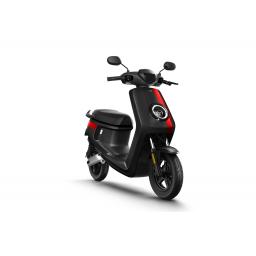 MQi+ Sport Electric Moped Black Red Front Right 1280 x 853