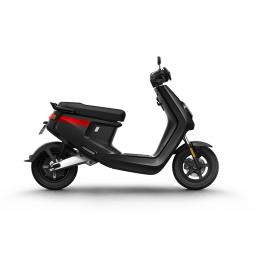 MQi+ Sport Electric Moped Black Red Right 1280 x 853