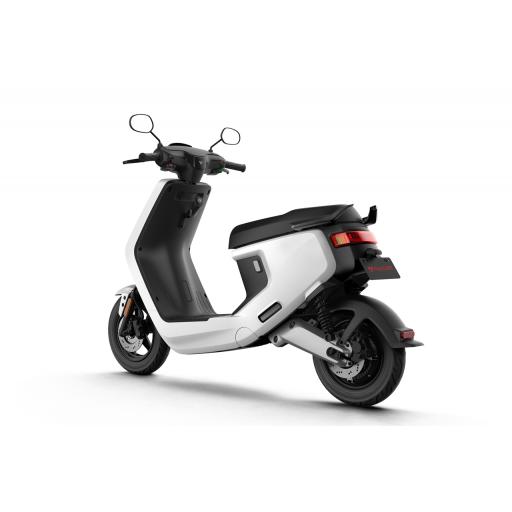 MQi+ Sport Electric Moped White Rear Left 1280 x 853