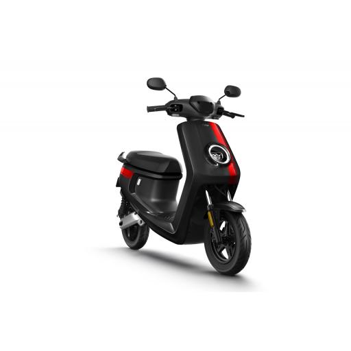 MQi+ Sport Electric Moped Black Red Front Right 1280 x 853