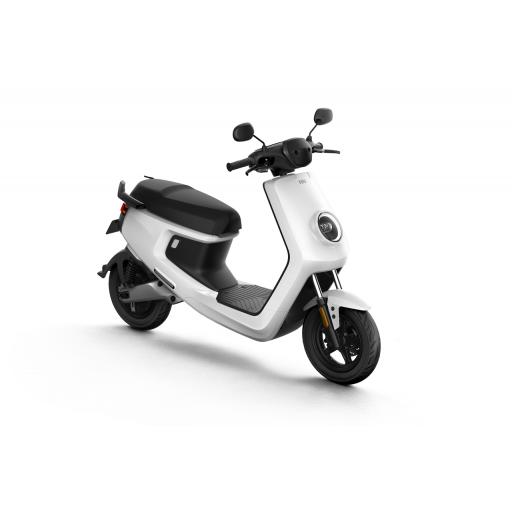 MQi+ Sport Electric Moped White Front Right 1280 x 853