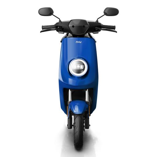 MQi+ Sport Electric Moped Blue Front 1280 x 853