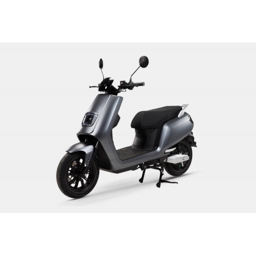 LVENG LX05 Electric Moped Grey Front Left.jpg