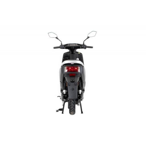 Yadea E-Lex Electric Moped Black Rear.jpg
