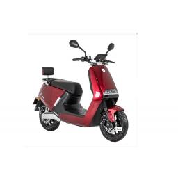 Yadea G5s Red Electric Motorcycle Front Right.jpg
