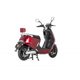 Yadea G5s Red Electric Motorcycle Rear Right.jpg