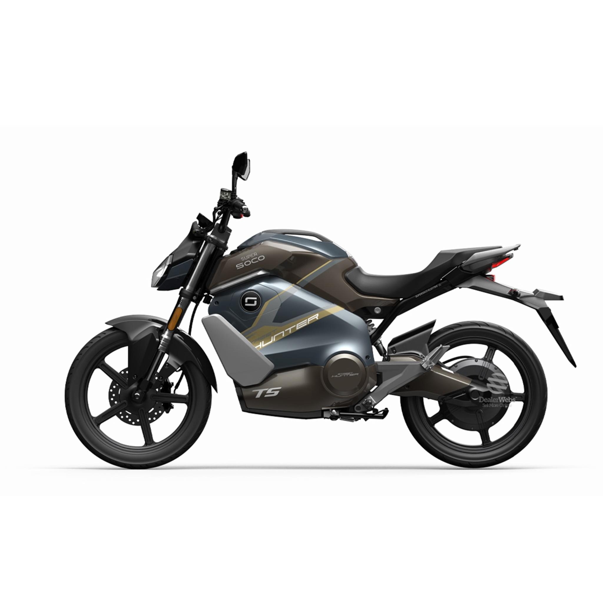 Super Soco TS Street Hunter - 45mph electric motorcycle