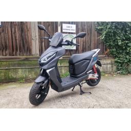 MGB E4 Electric Moped Grey - Front Left.jpg