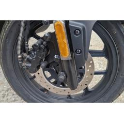 Niu MQiGT Evo Black Electric Moped - Front Wheel.jpg