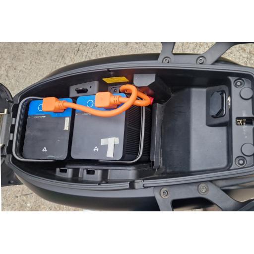 Niu MQiGT Evo Black Electric Moped - Battery Compartment.jpg