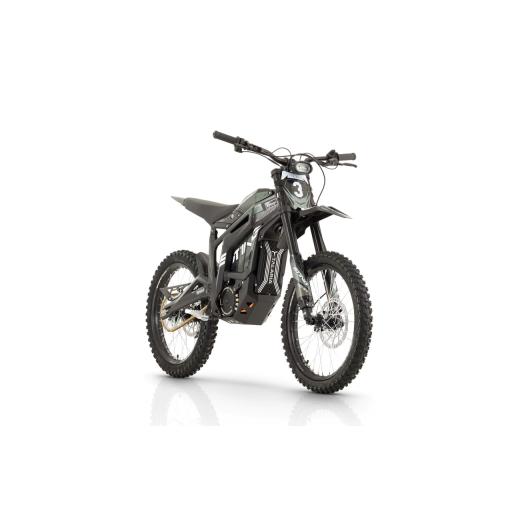 Talaria R Off-Road Ebike - Black with Green Stickers - Front Right.jpg